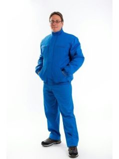 Bélelt téli munkáskabát 46-os méretben