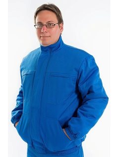 Bélelt téli munkáskabát 46-os méretben