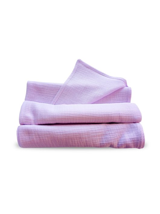 Textilpelenka csomag 3db rózsaszín (lány)