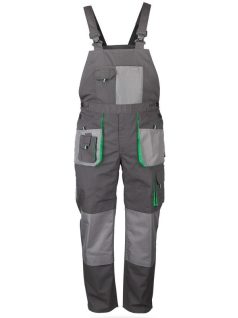 TOP Green Bibpants kantáros nadrág szürke